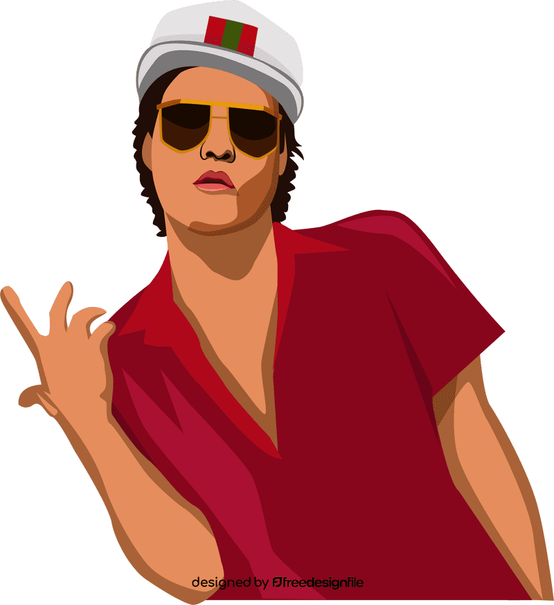 Bruno Mars clipart