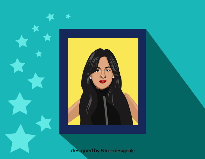 Camila Cabello vector