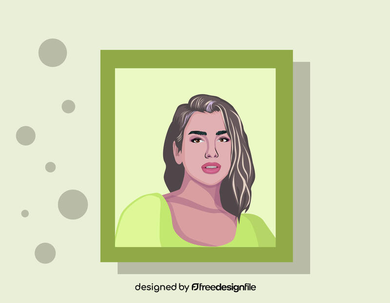 Dua Lipa vector