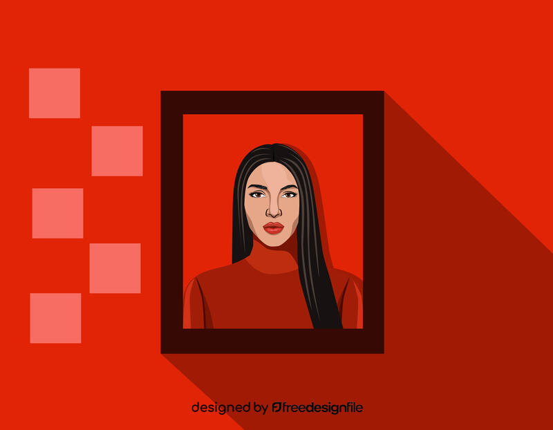 Kim Kardashian vector