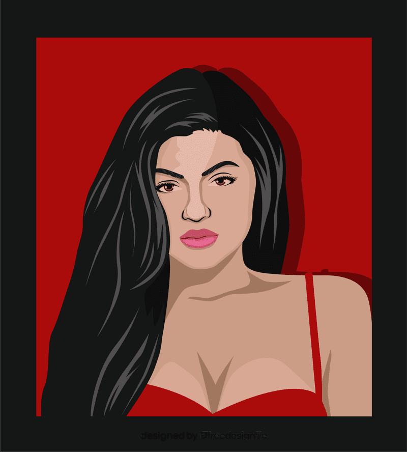 Kylie Jenner clipart