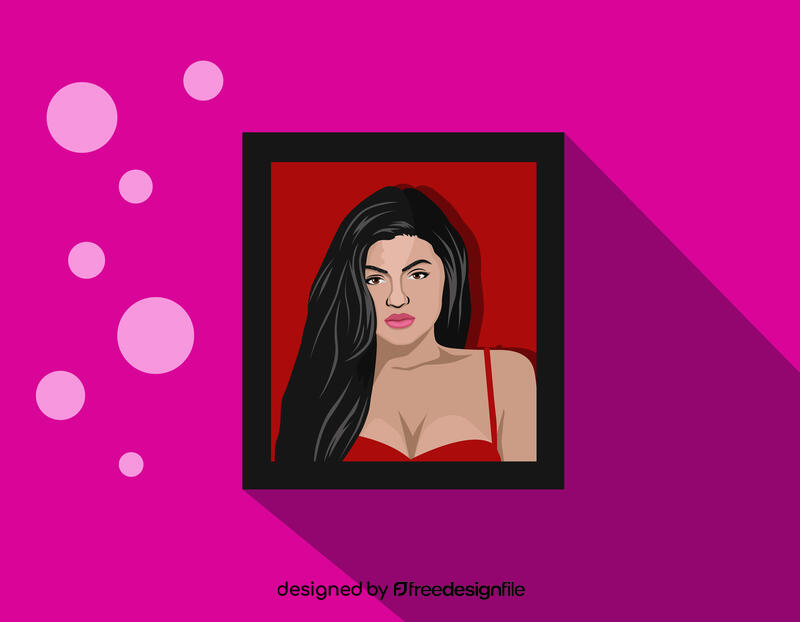 Kylie Jenner vector