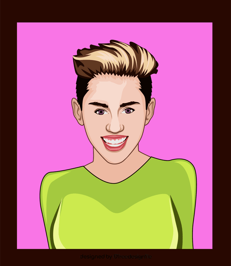 Miley Cyrus clipart