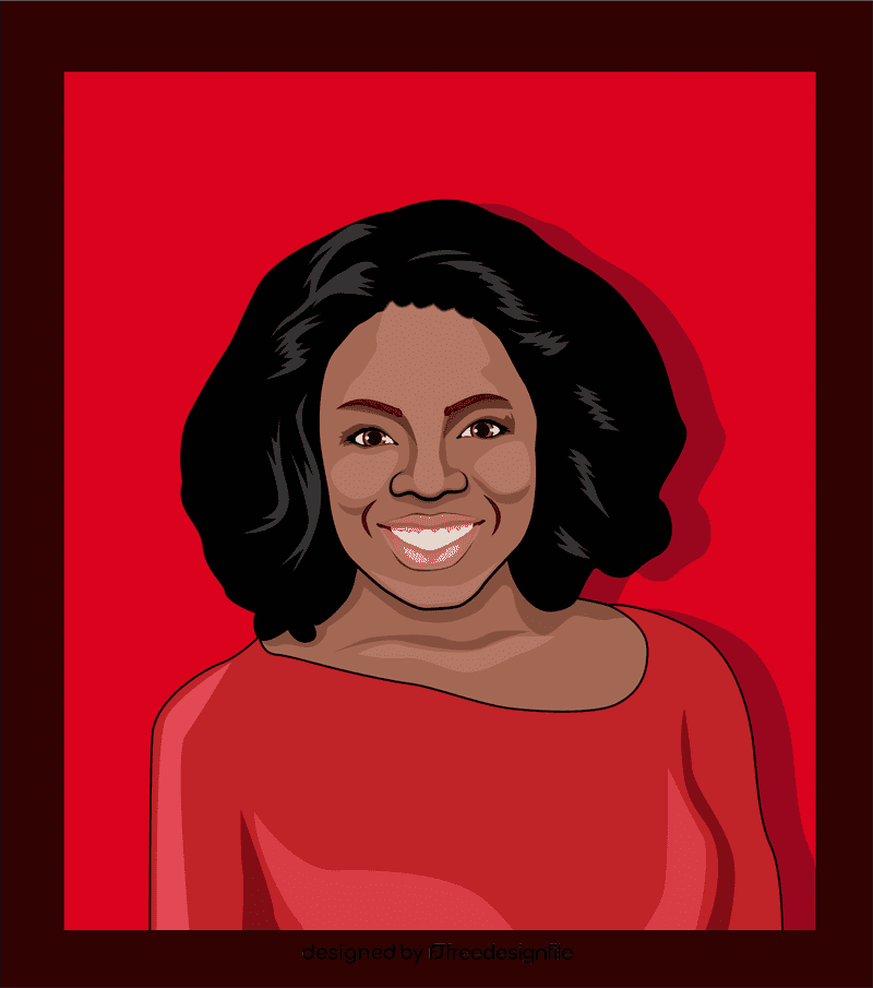 Oprah Winfrey clipart