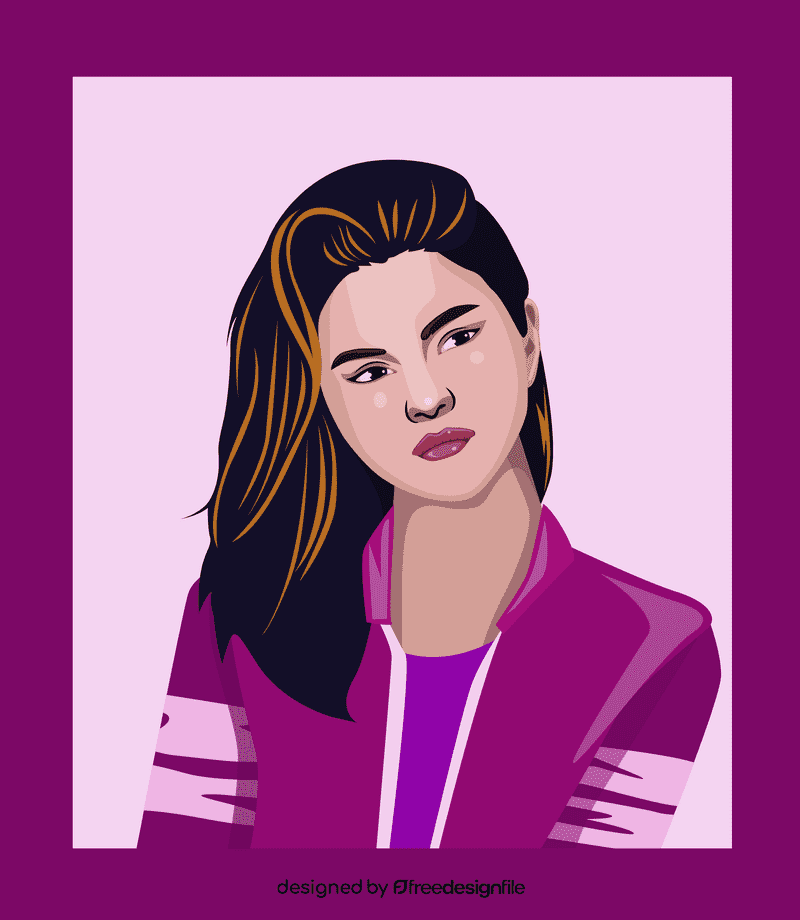 Selena Gomez clipart