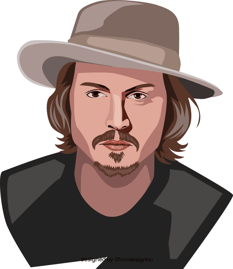 Johnny Depp clipart