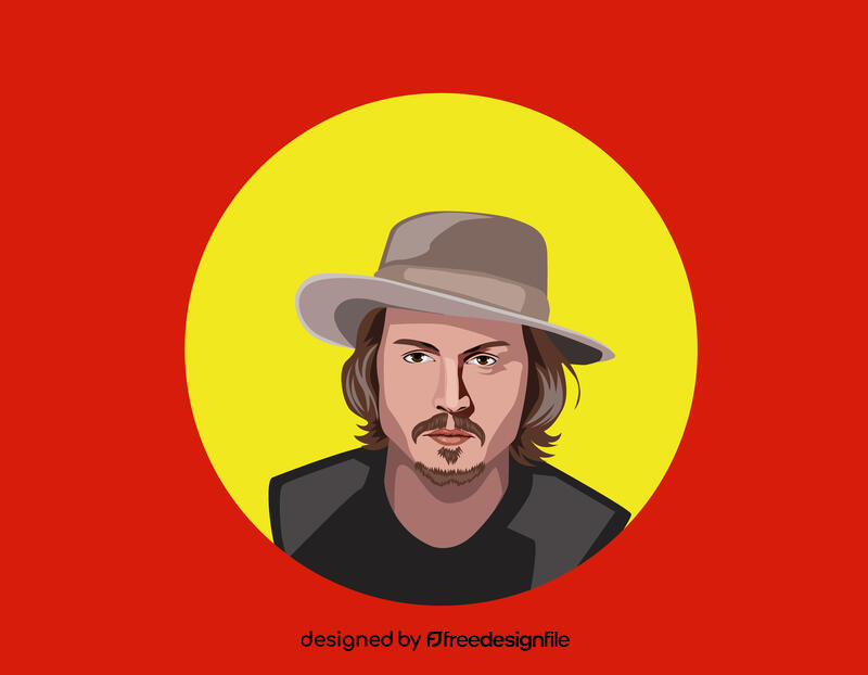 Johnny Depp vector