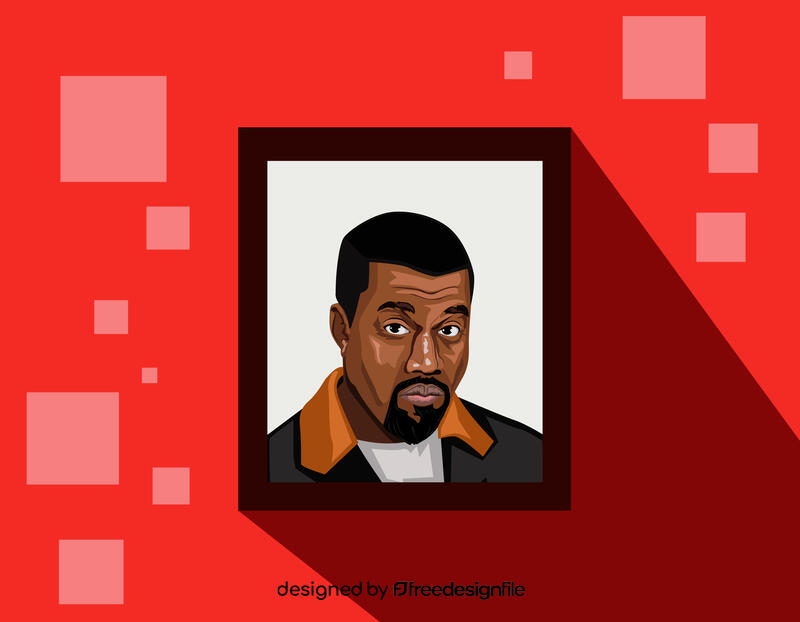 Kanye West vector