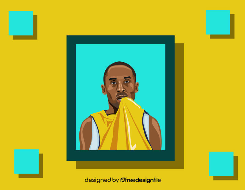 Kobe Bryant vector