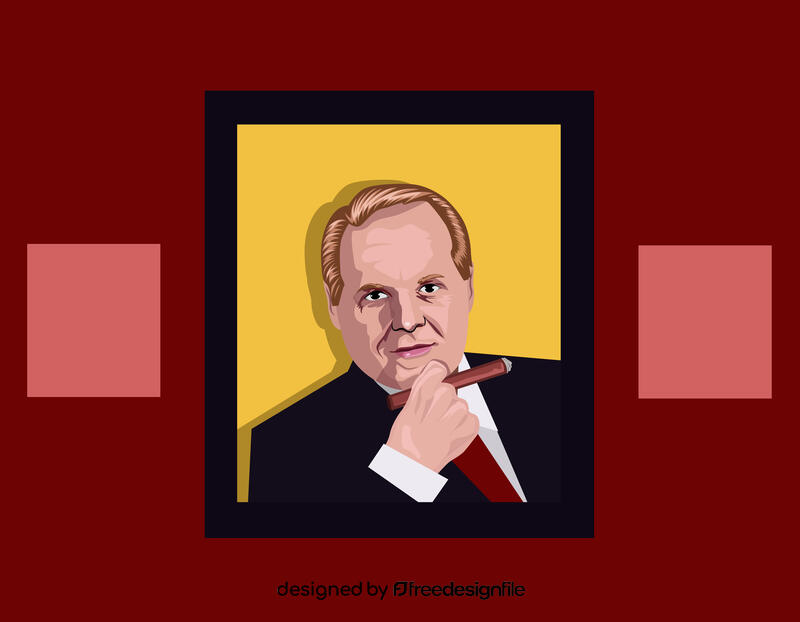 Rush Limbaugh vector