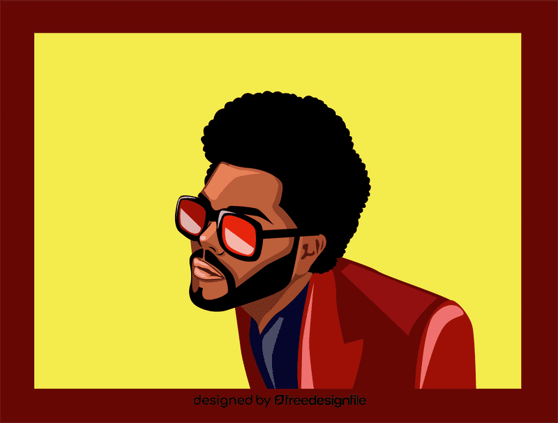 The Weeknd clipart