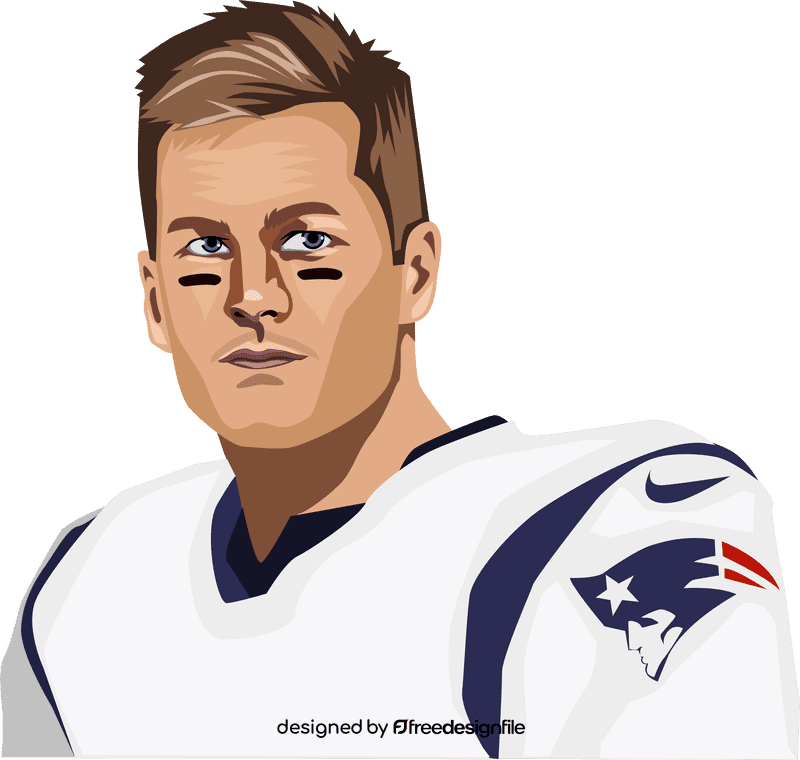 Tom Brady clipart