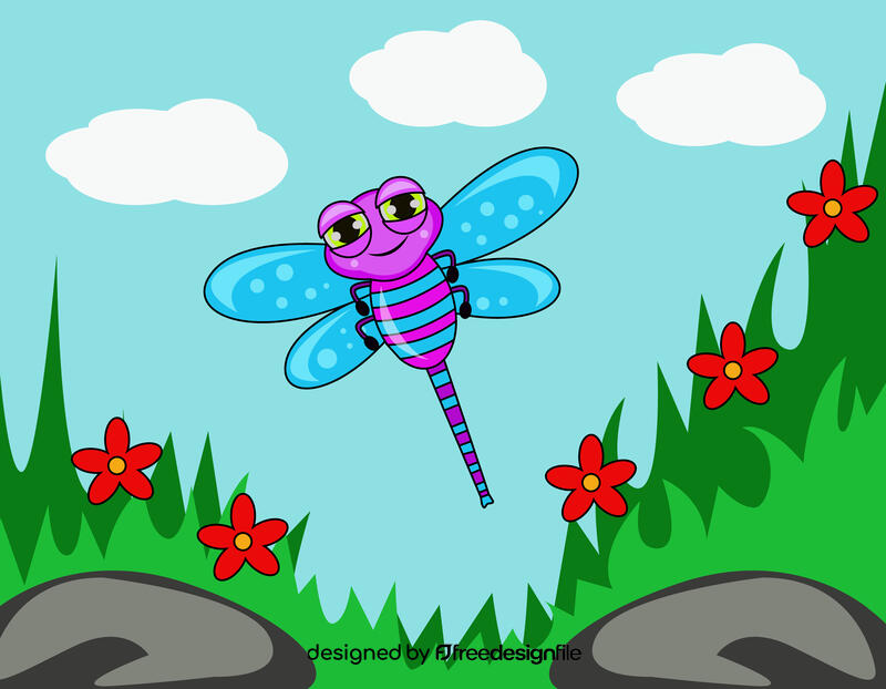 Dragon Fly vector