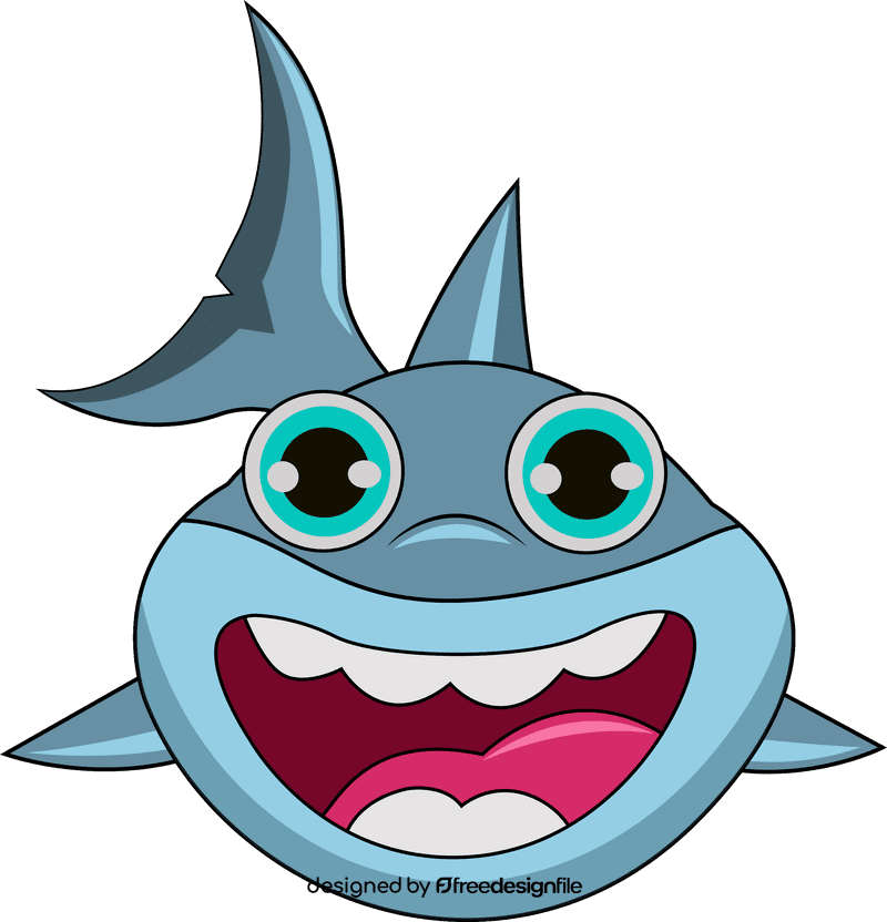 Cute Shark clipart