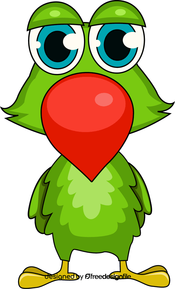 Cute Parrot clipart