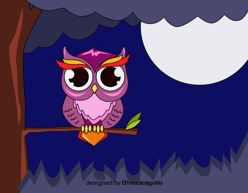 Cute Owl vector