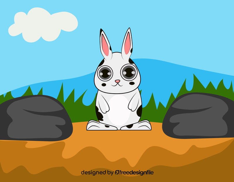 Cute Bunny vector