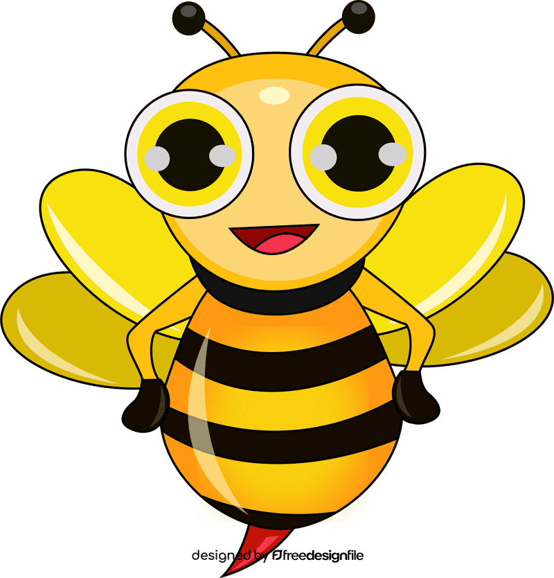 Cute Bee clipart