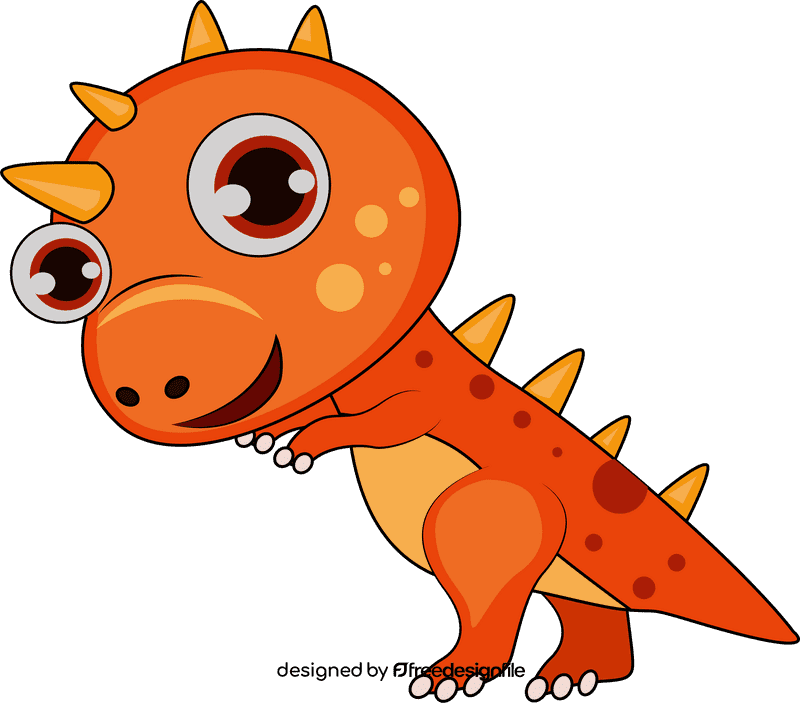 Cute T Rex clipart