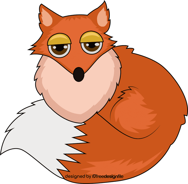 Cute Fox clipart