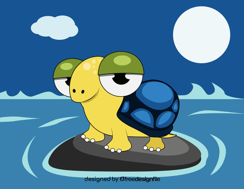 Cute Turtle vector