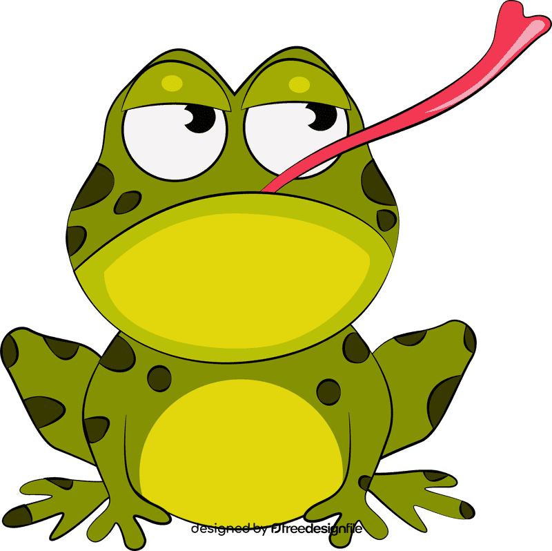 Cute Frog clipart