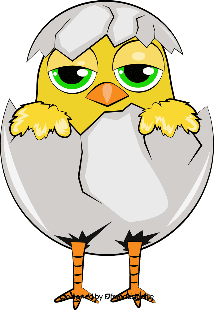 Cute Chick clipart