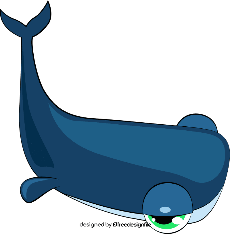 Cute Whale clipart