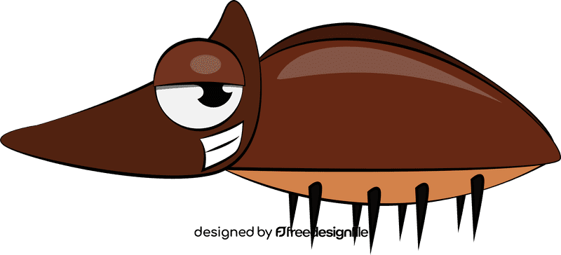 Cute Beetle clipart