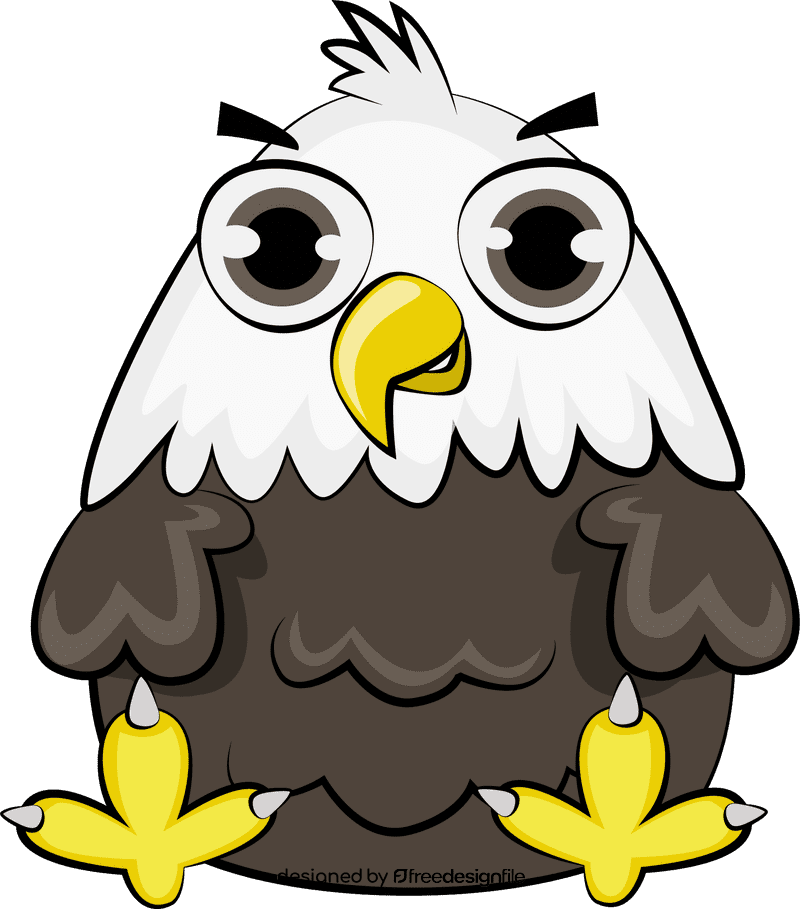 Cute Eagle clipart