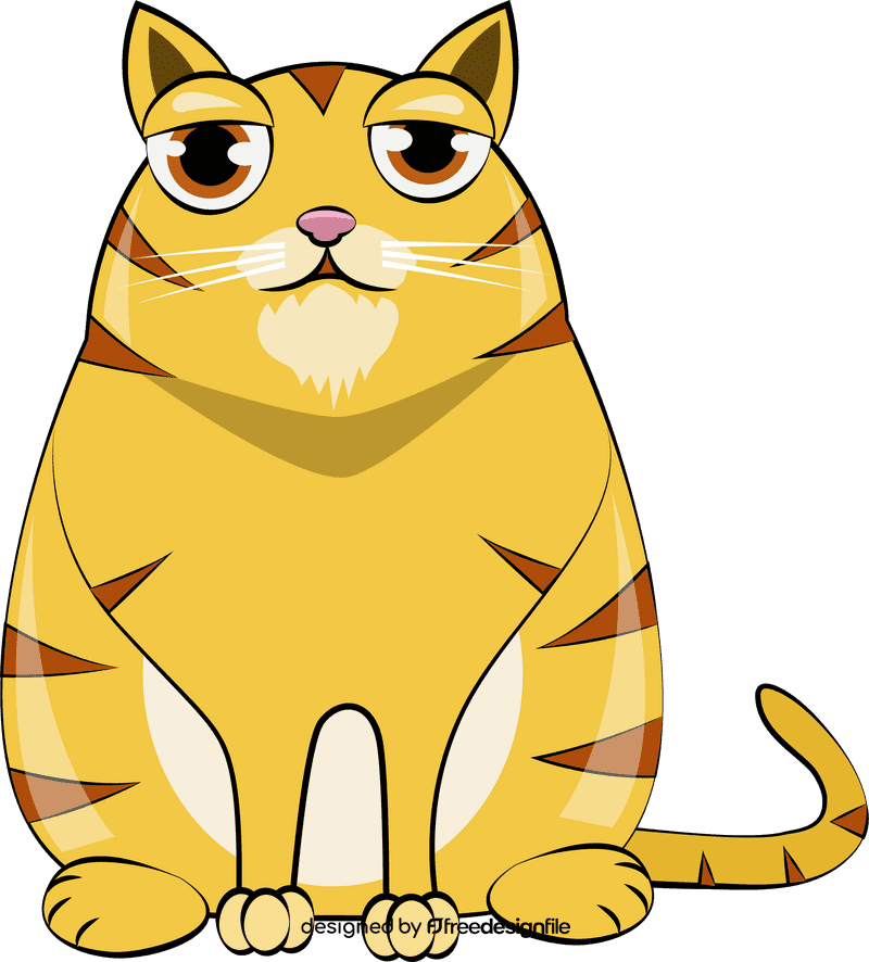 Funny Cat clipart