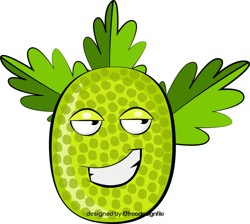 Funny Breadfruit clipart