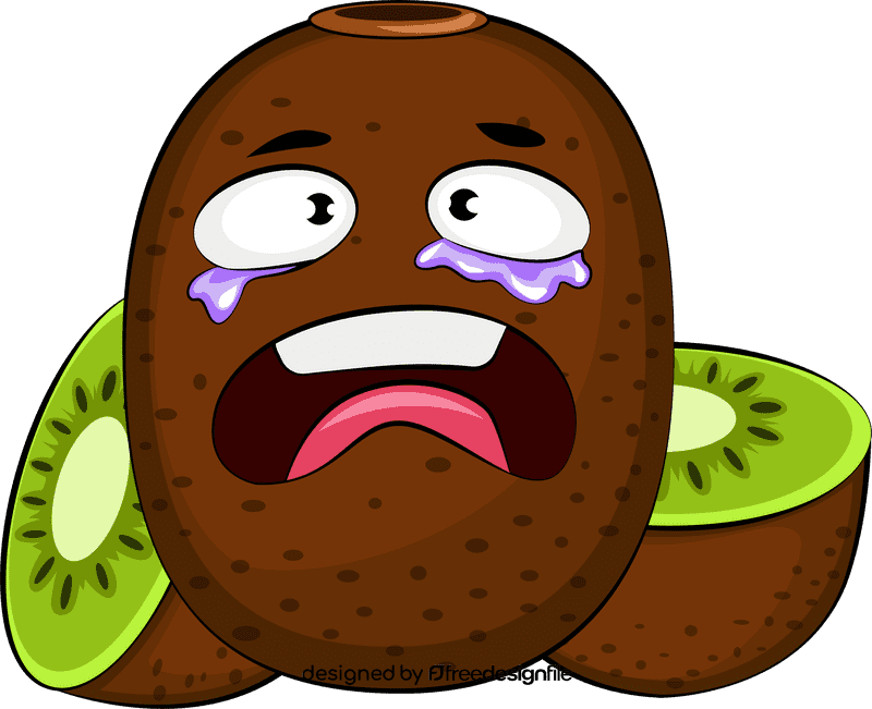 Funny Kiwi clipart