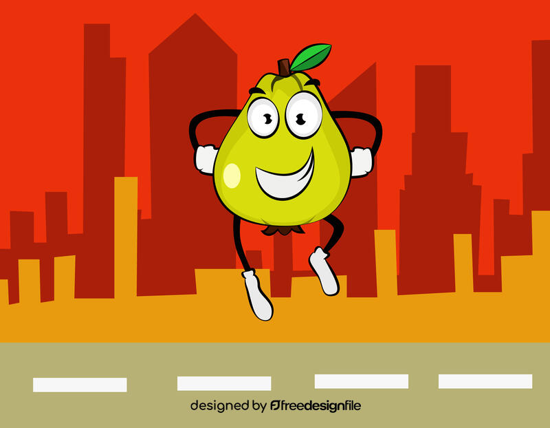 Funny Guava vector