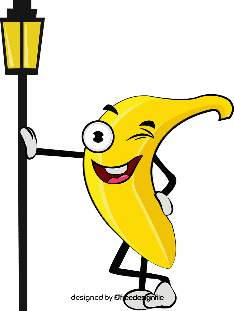 Funny Banana clipart