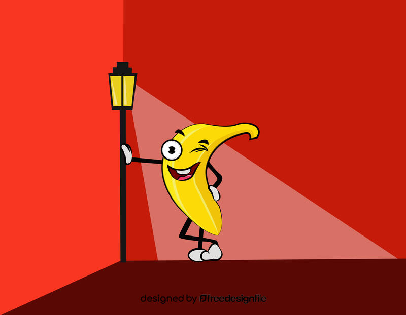 Funny Banana vector