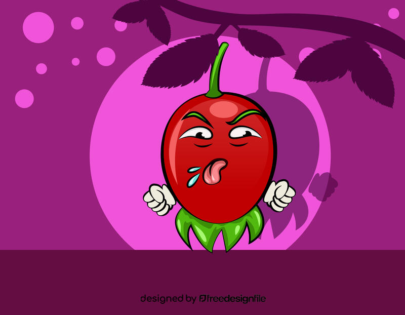 Funny Rosehip vector