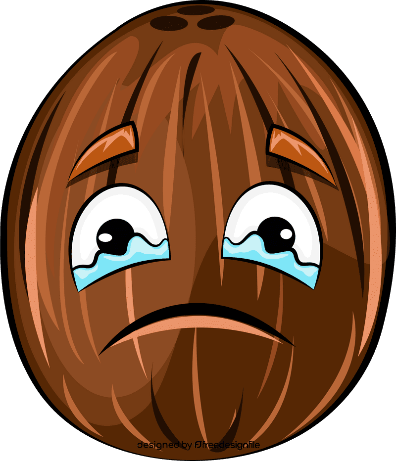 Coconut Cartoon clipart