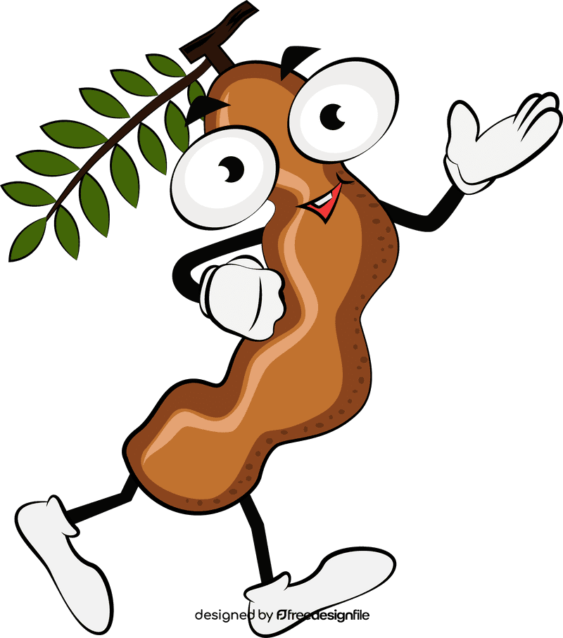 Funny Tamarind clipart