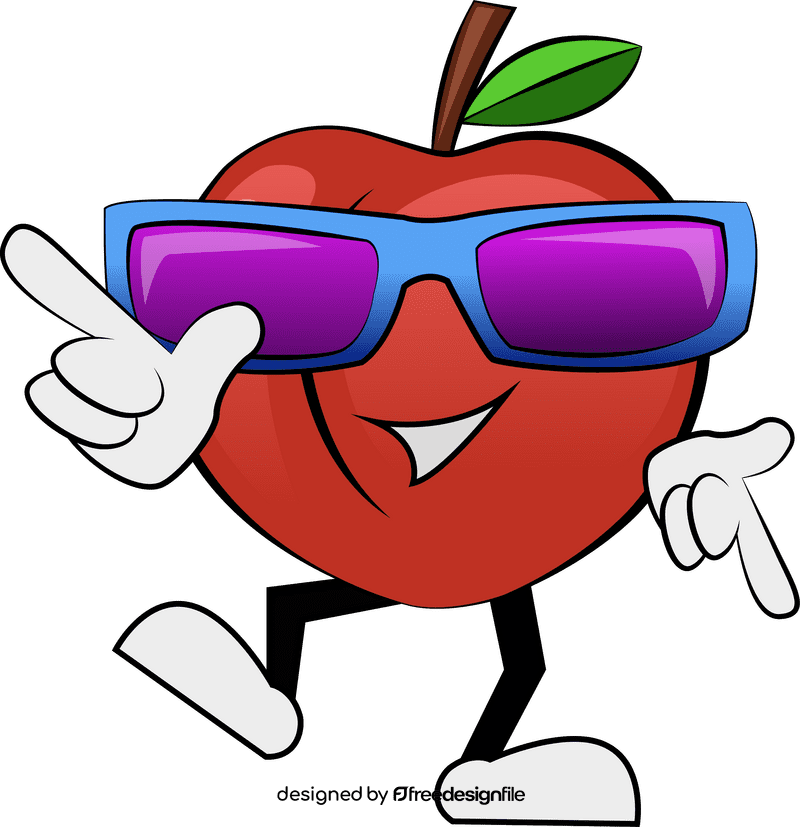 Funny Peach clipart