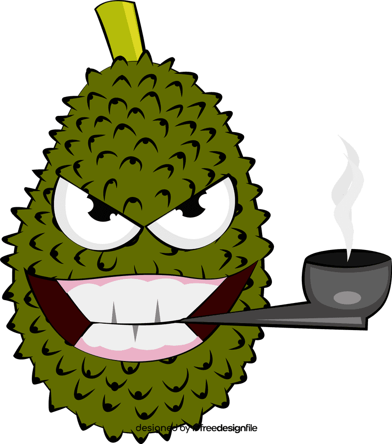 Funny Jackfruit clipart