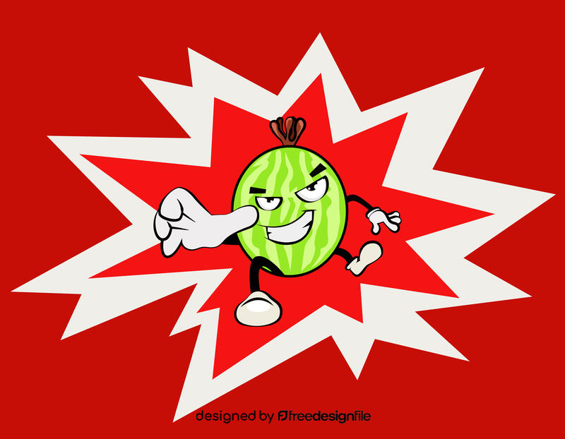 Funny Gooseberry vector