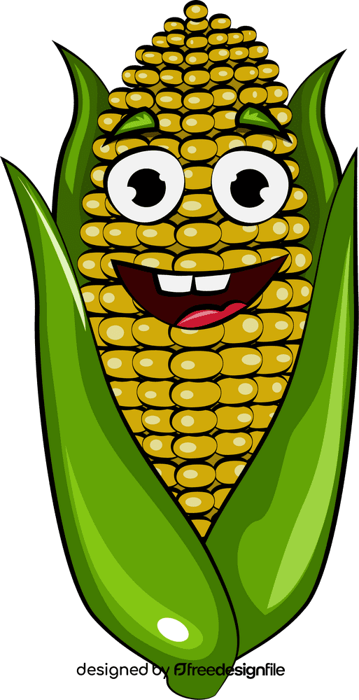 Funny Corn clipart