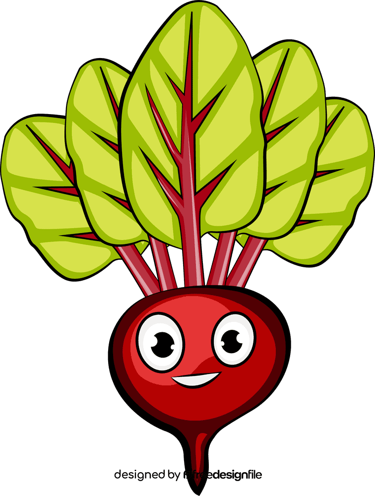 Funny Beetroot clipart