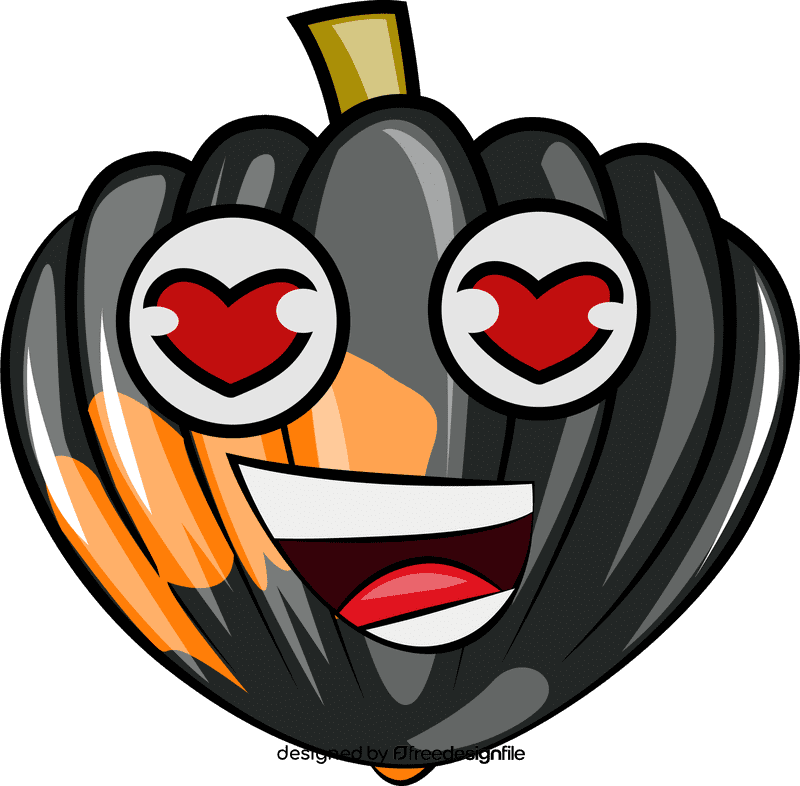 Funny Acorn Squash clipart