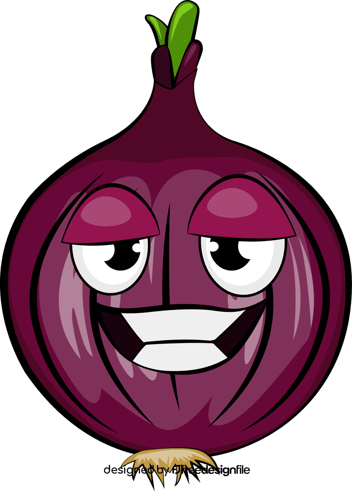 Funny Onion clipart