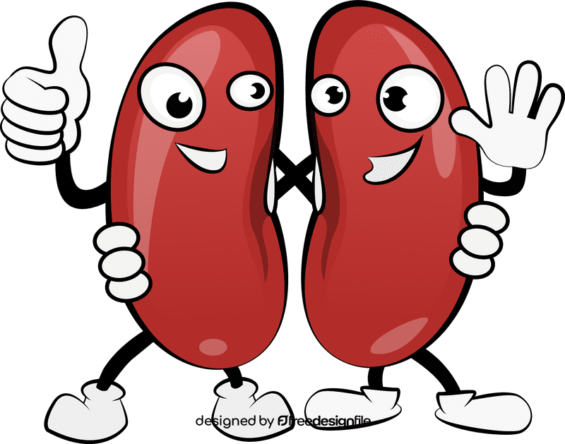 Funny Kidney Beans clipart