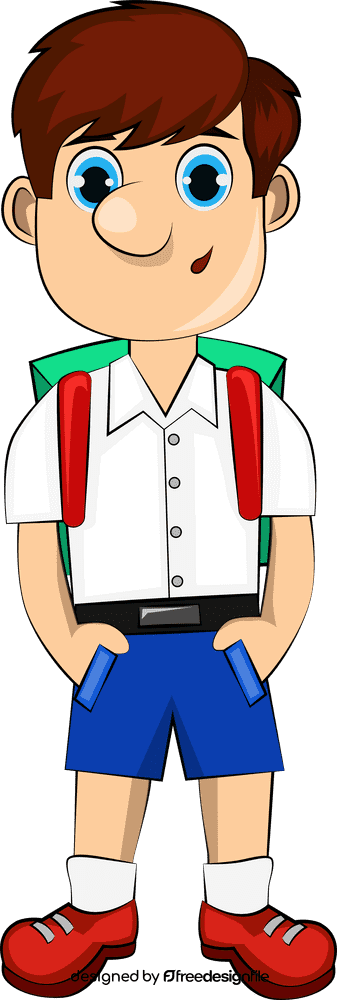 Funny Student clipart