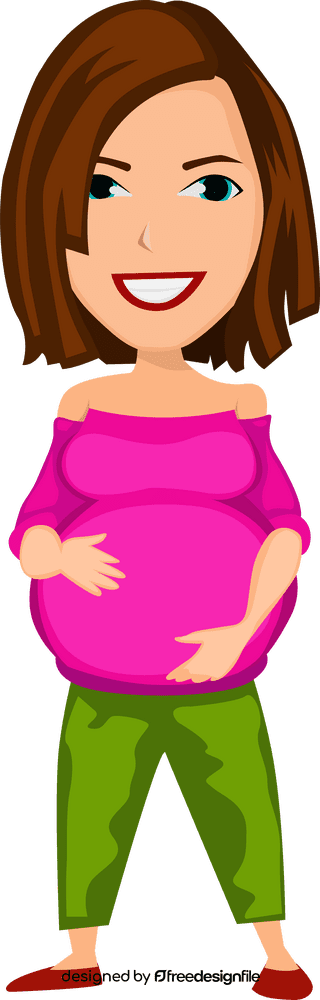 Cute Woman clipart