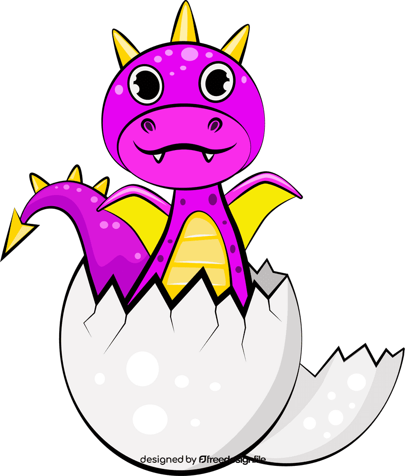 Cute Dragon clipart